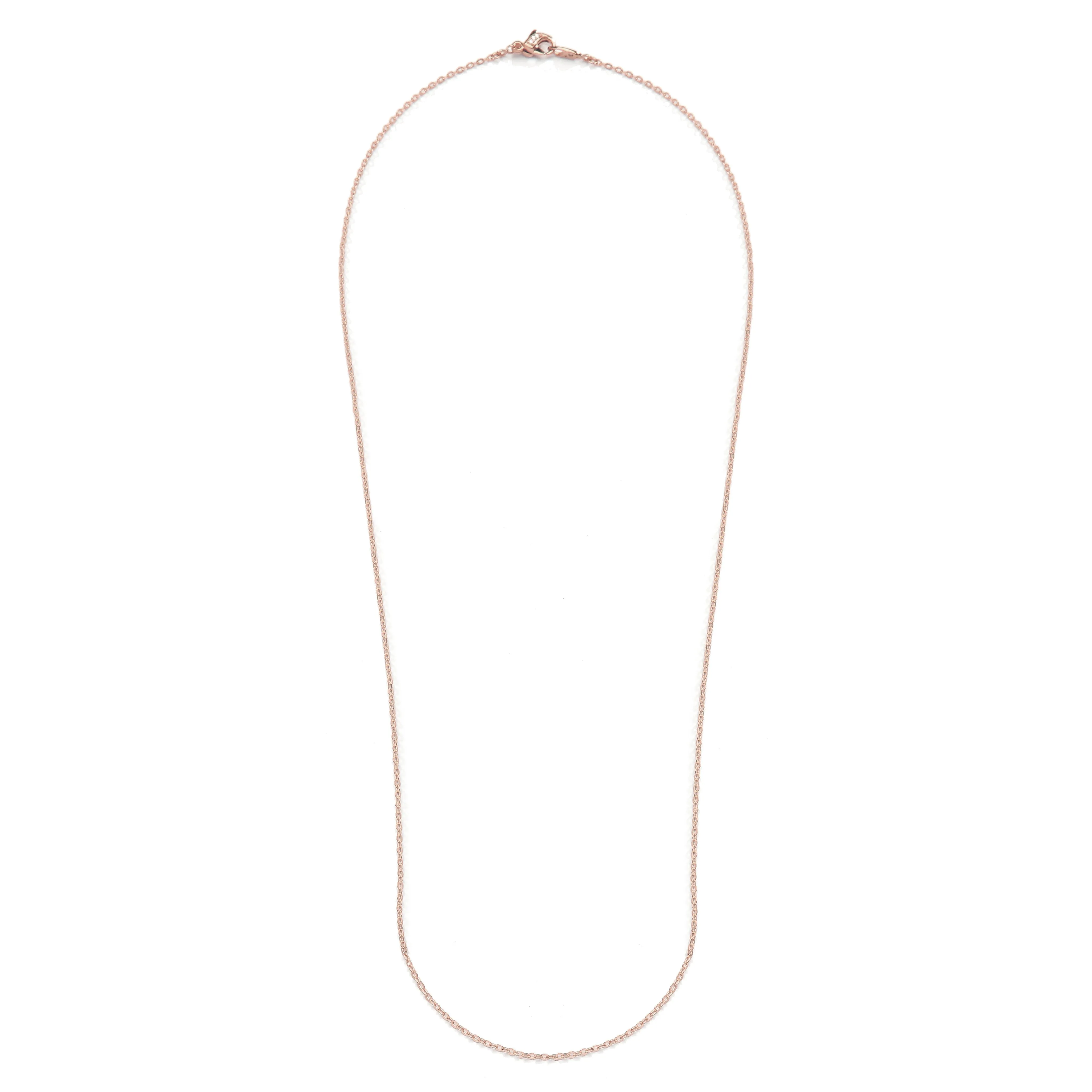 1.3MM FLAT CABLE CHAIN 20 NECKLACE - 3 Colors