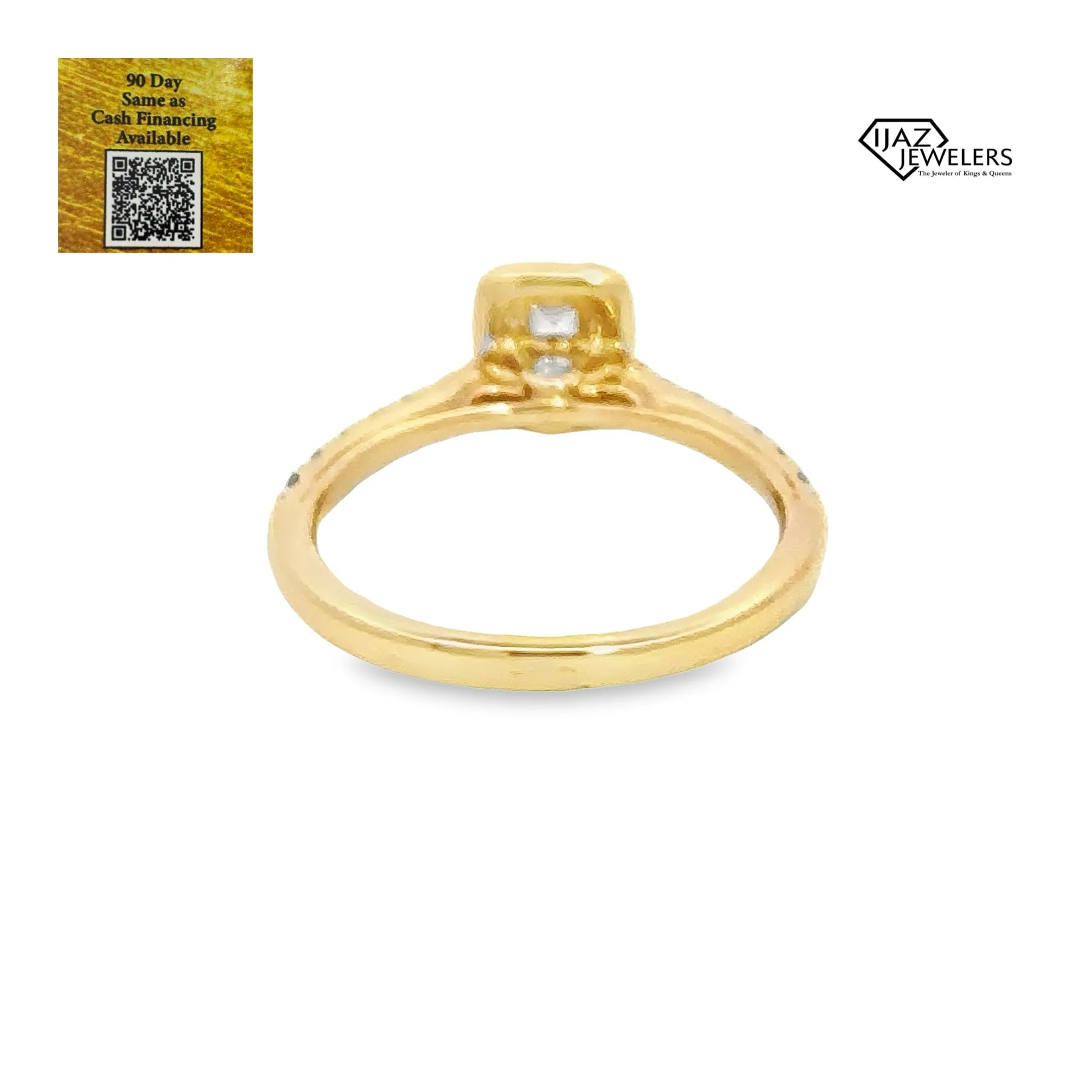 14K Gold 0.72 CTW Diamond Ladies Ring