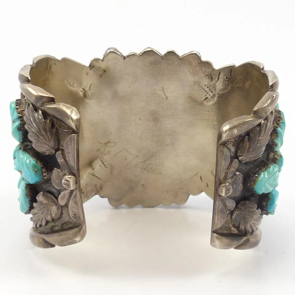 1960s Turquoise Watch Cuff