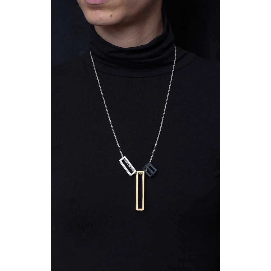 A 108.M - Medium Rectangle Pendant