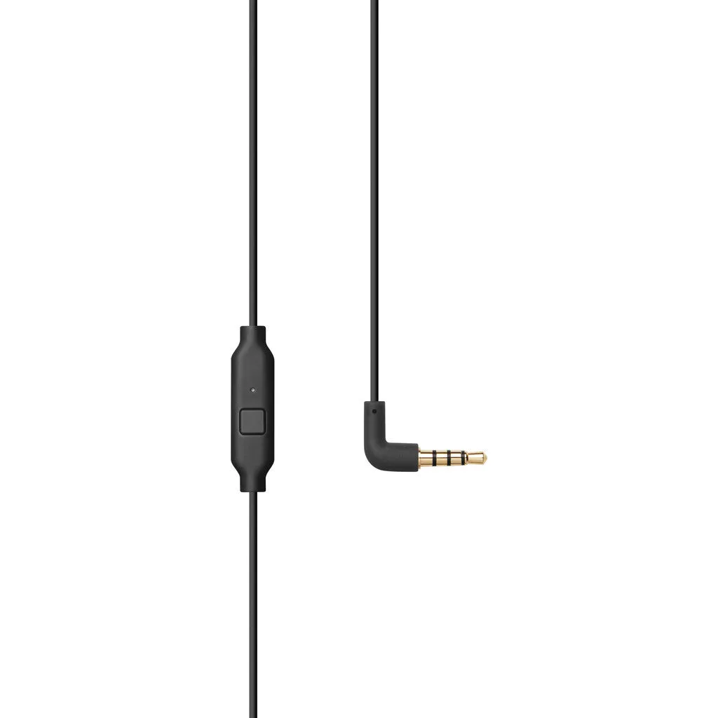 AIAIAI Pipe Earphones with One Button Mic | Black