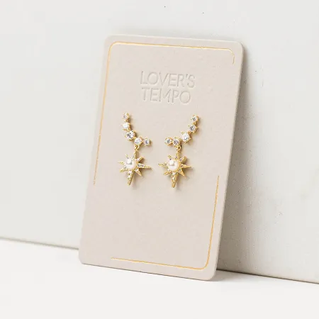 Alaia Climber Earrings in Gold