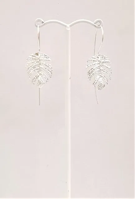 Anthurium Leaf Earrings