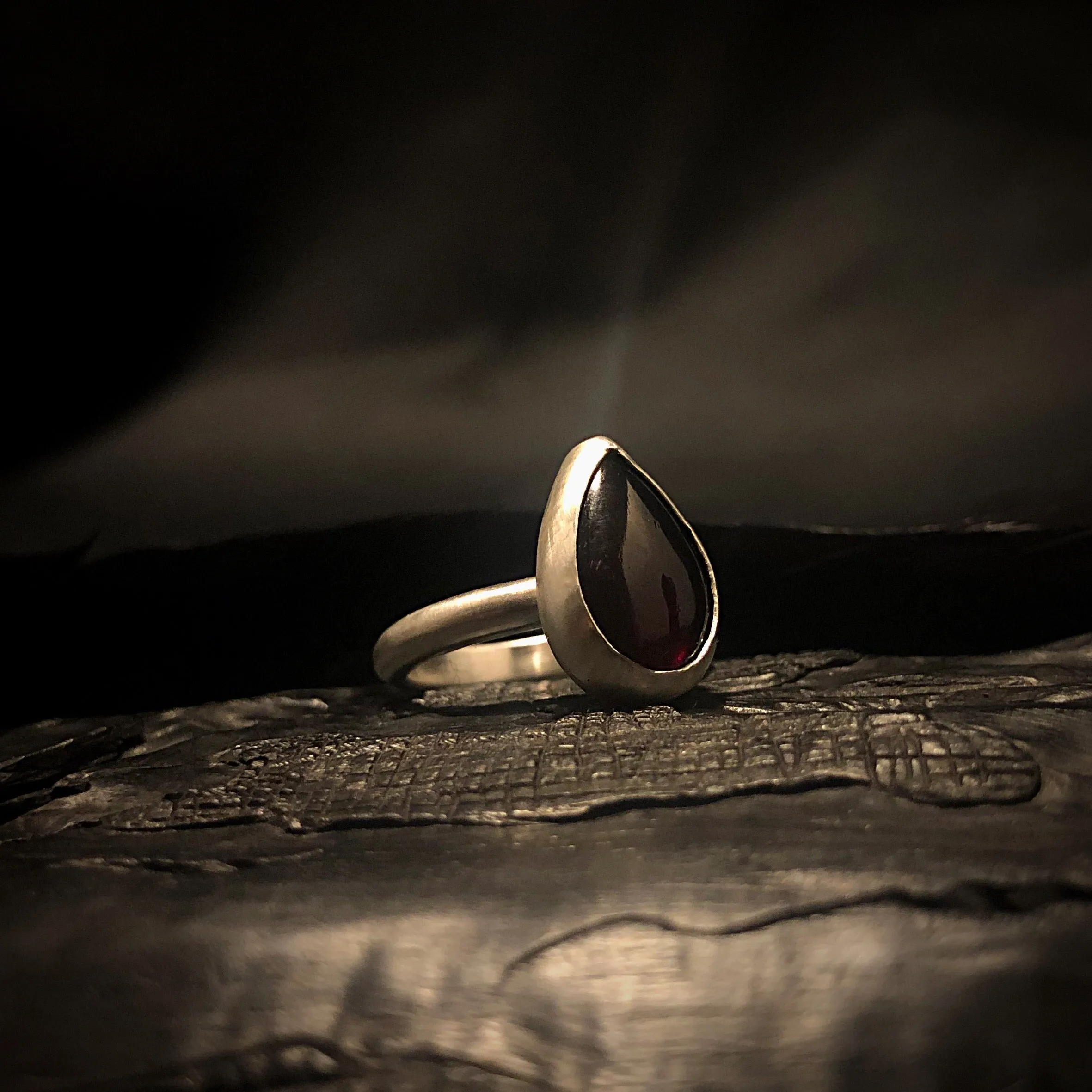 Blood Drop Ring