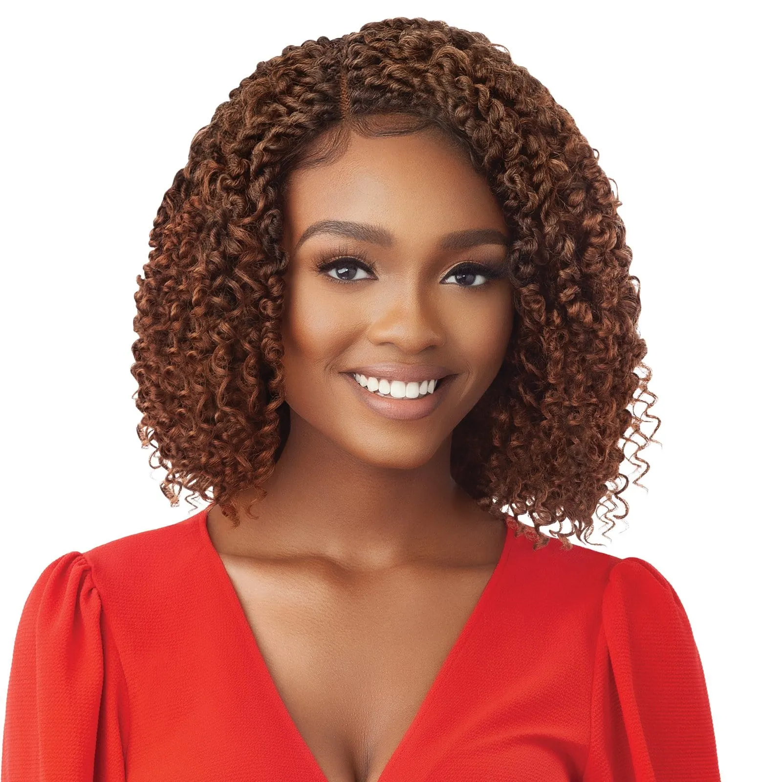 BOHO PASSION SUMMER TWIST 12 | Outre X-Pression Twisted Up Synthetic HD Lace Front Braid Wig