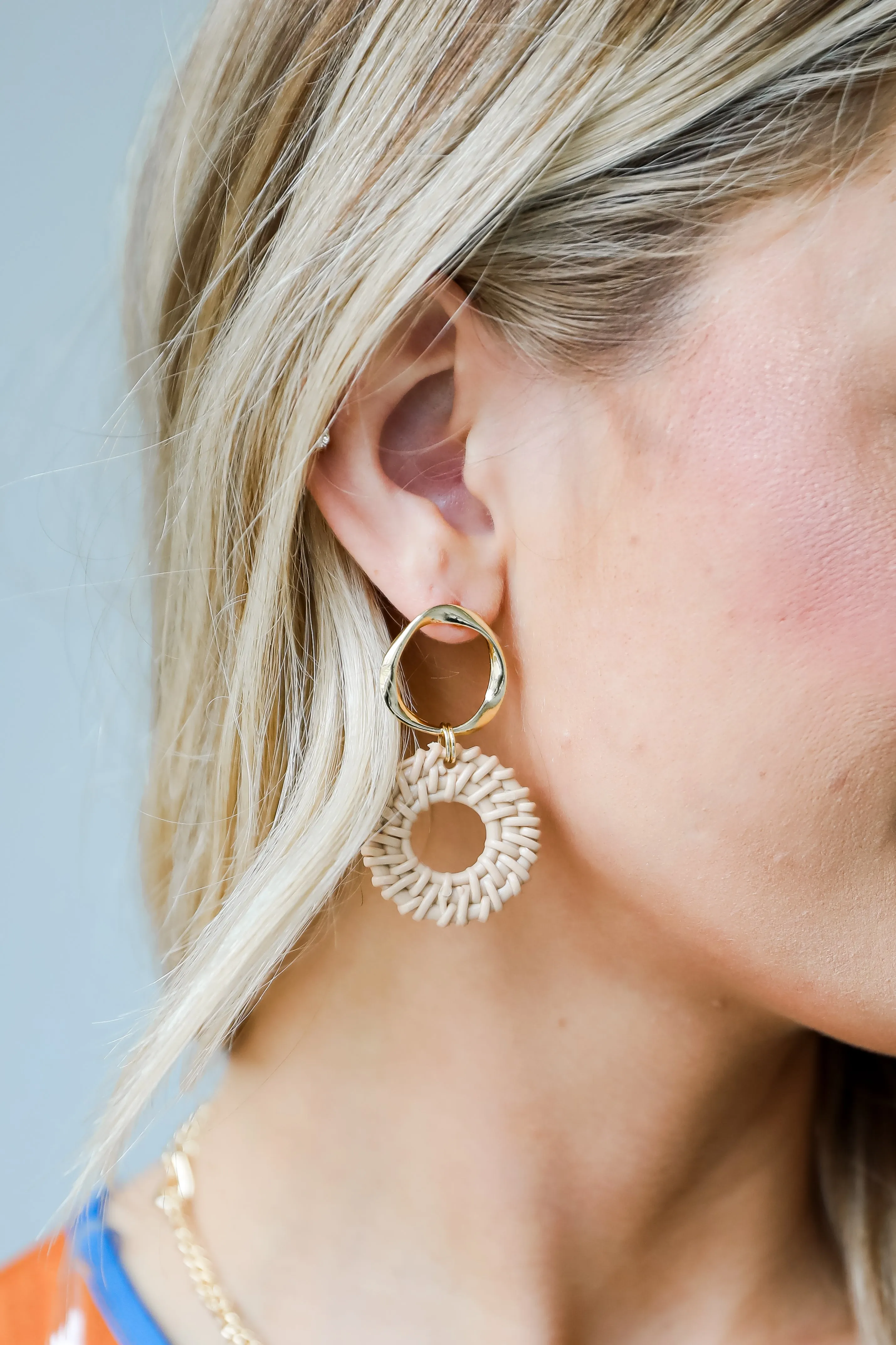 Brielle Natural Drop Earrings