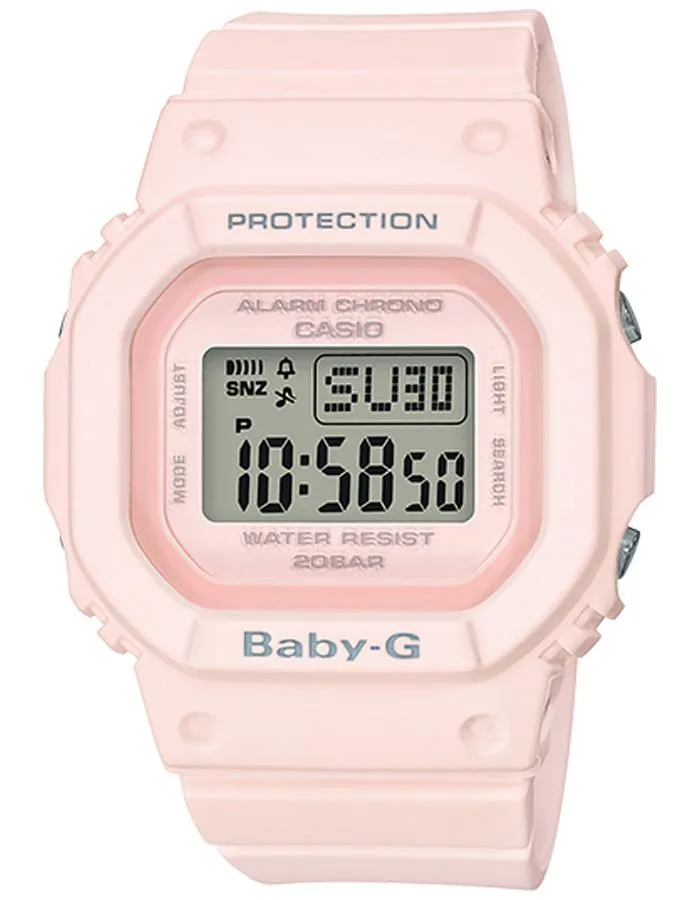 Casio Baby-G Ladies BGD560 Series Watch - Matte Pink - Digital - 200M