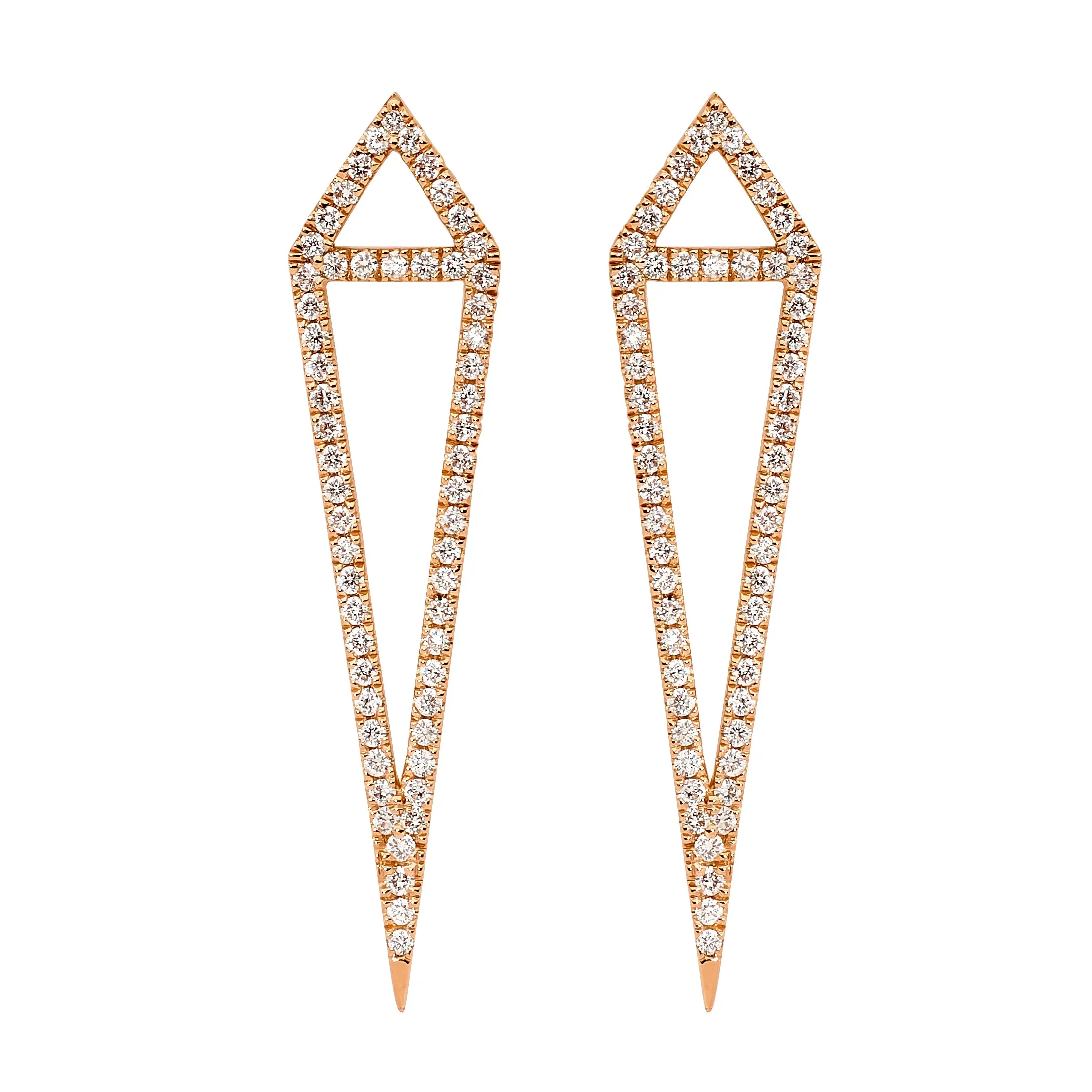 Diamond Kite Earrings