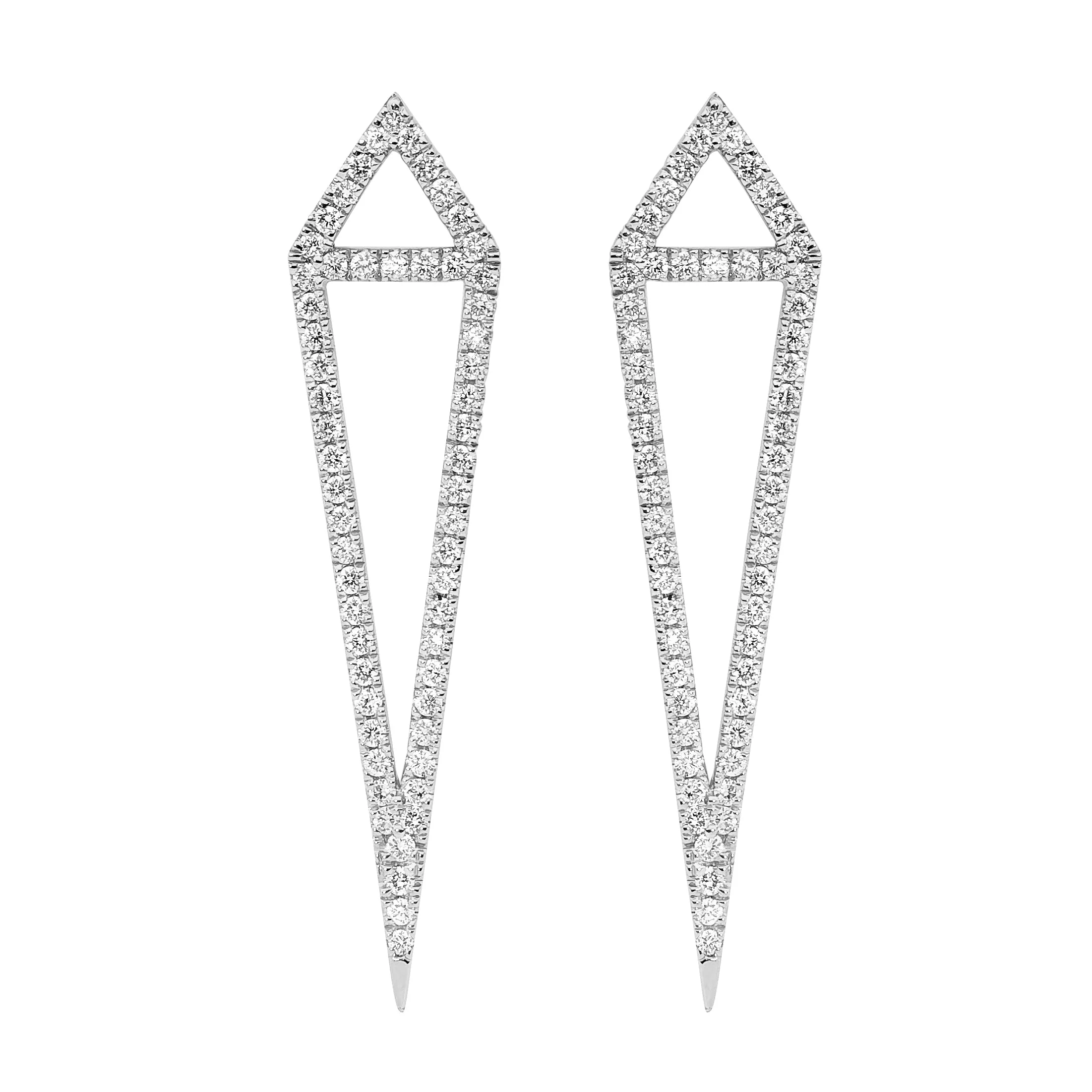 Diamond Kite Earrings