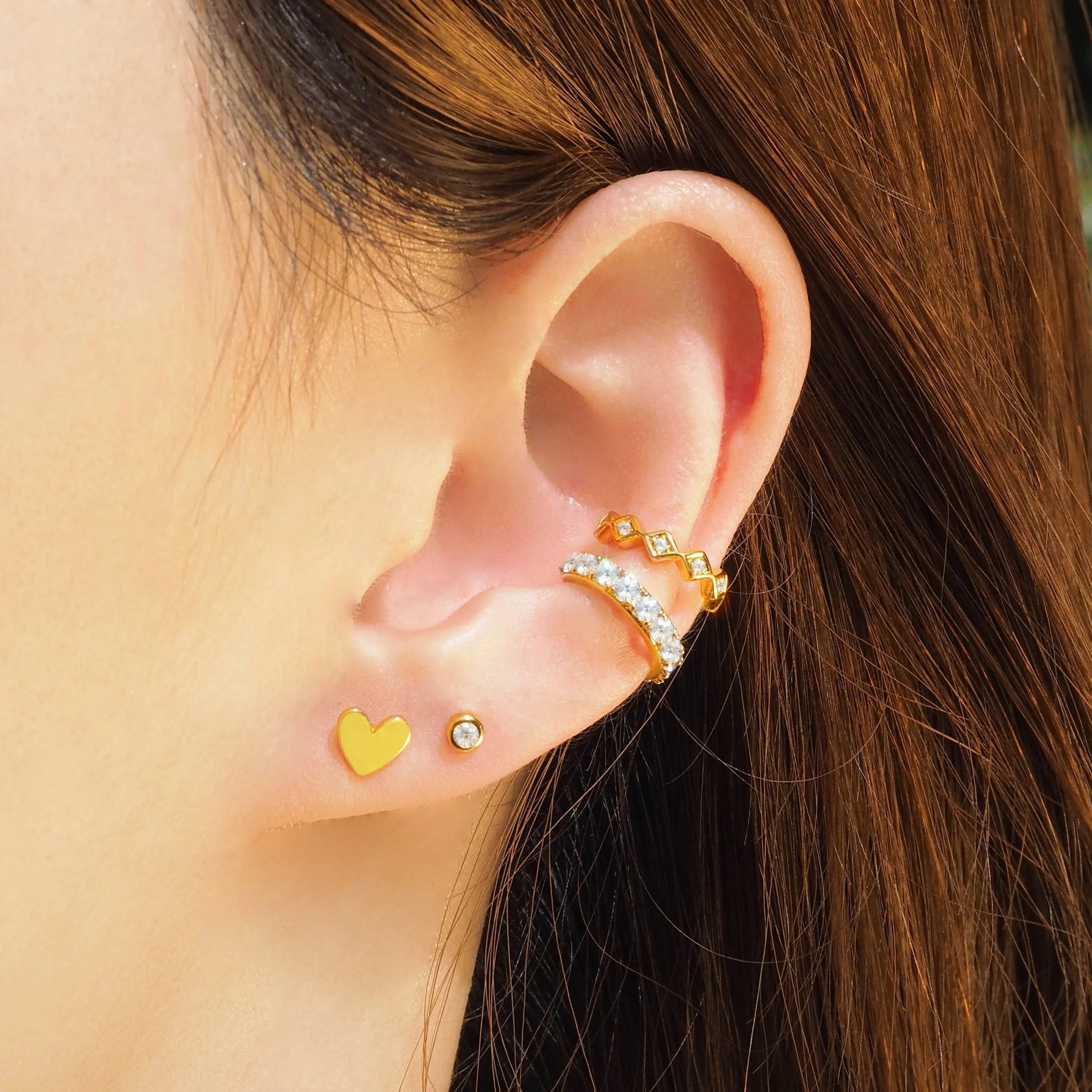 Diamond Shape Ear Cuff