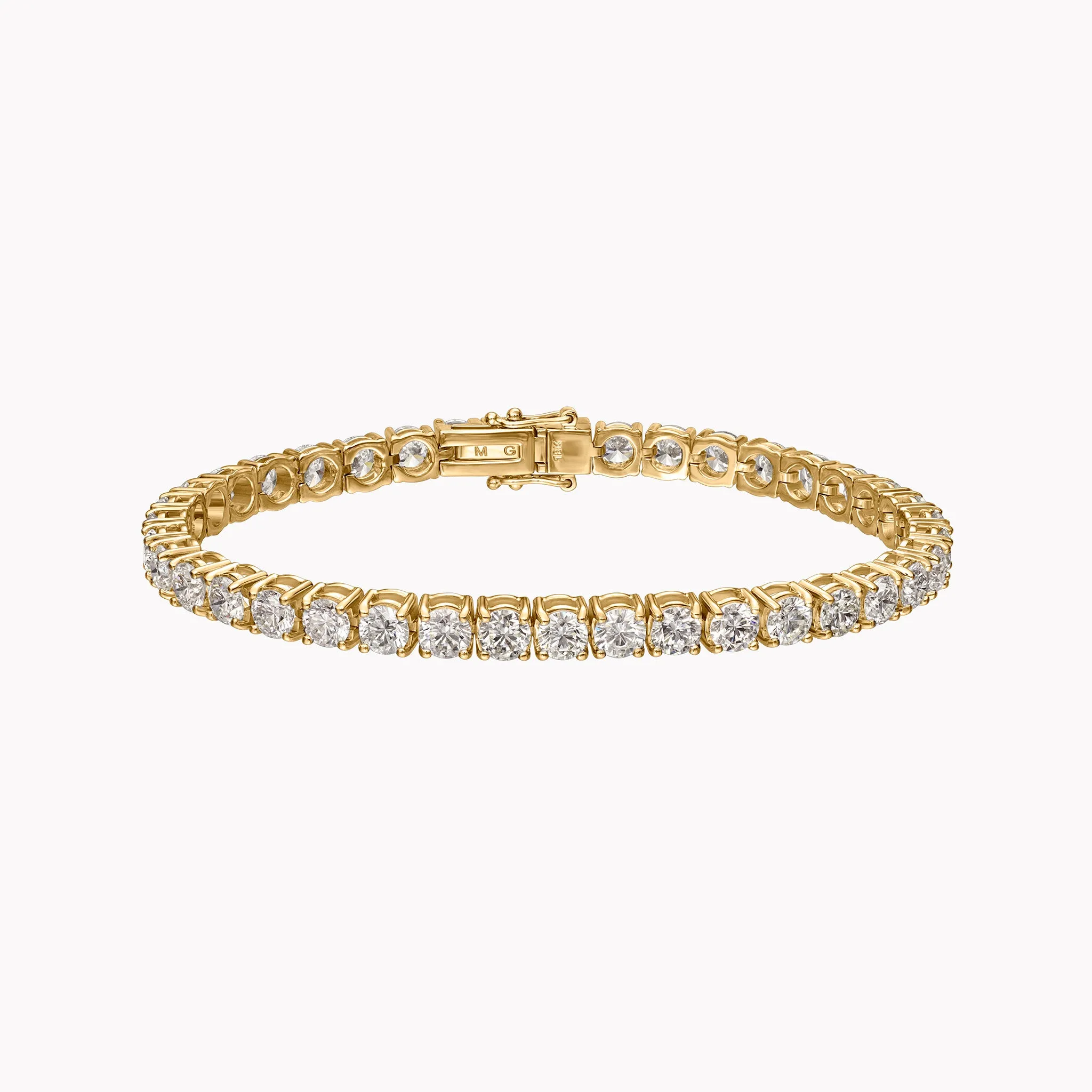 Stunning 10.00 Carat Diamond Tennis Bracelet – Elegant and Sparkling Jewelry for Any Occasion