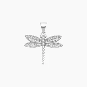 Dragonfly CZ Pendant