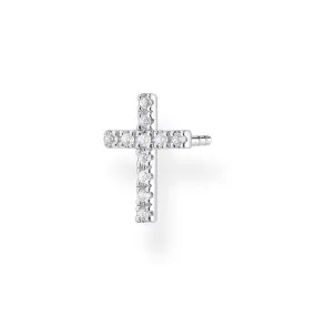 Ear Stud Cross (Single)