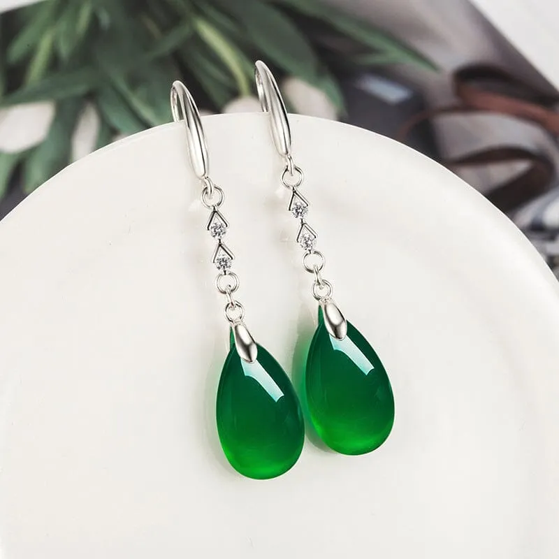 Emerald Bizuteria Orecchini Drop Earrings - 925 Sterling Silver