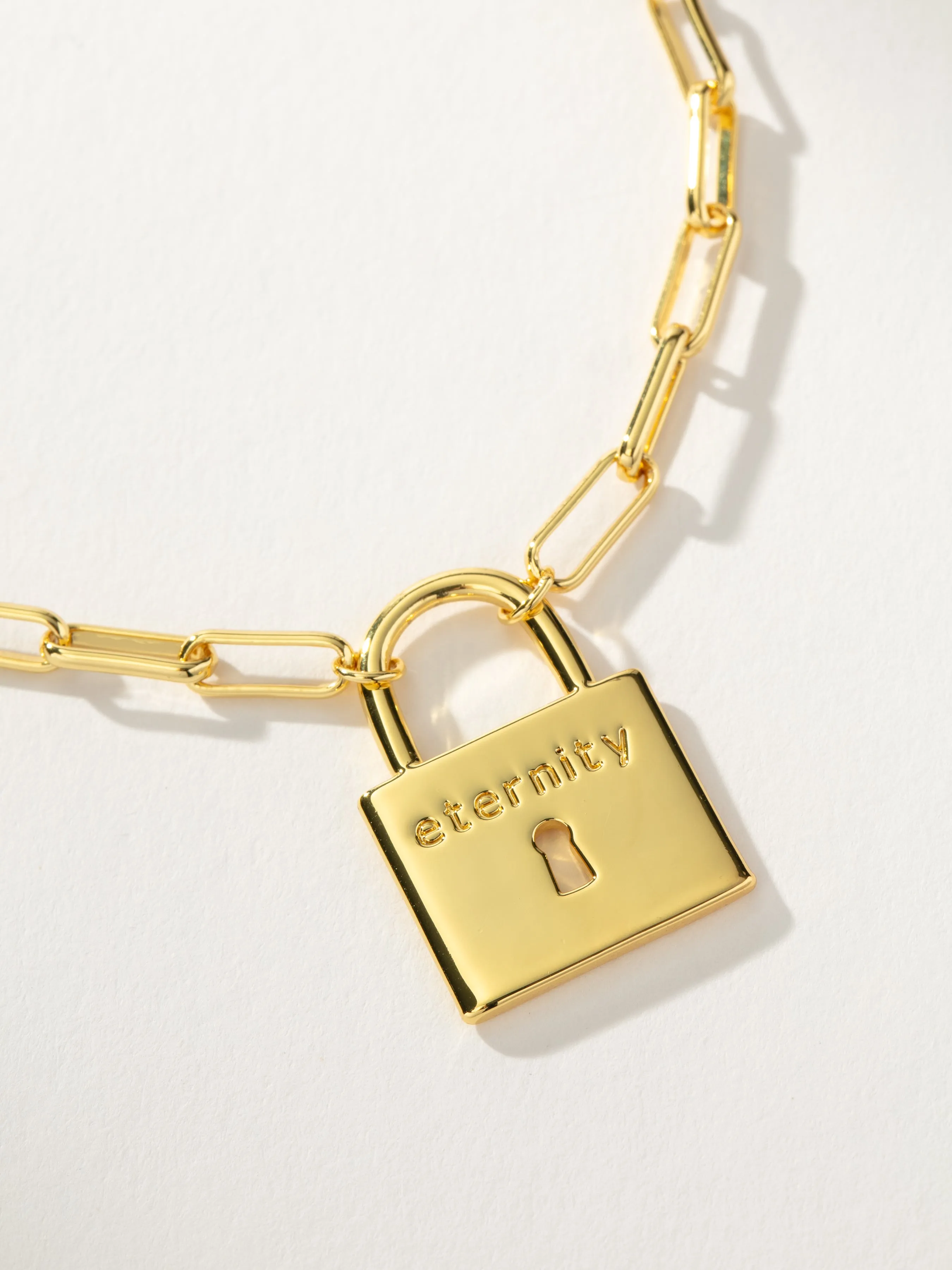 Eternity Lock Necklace