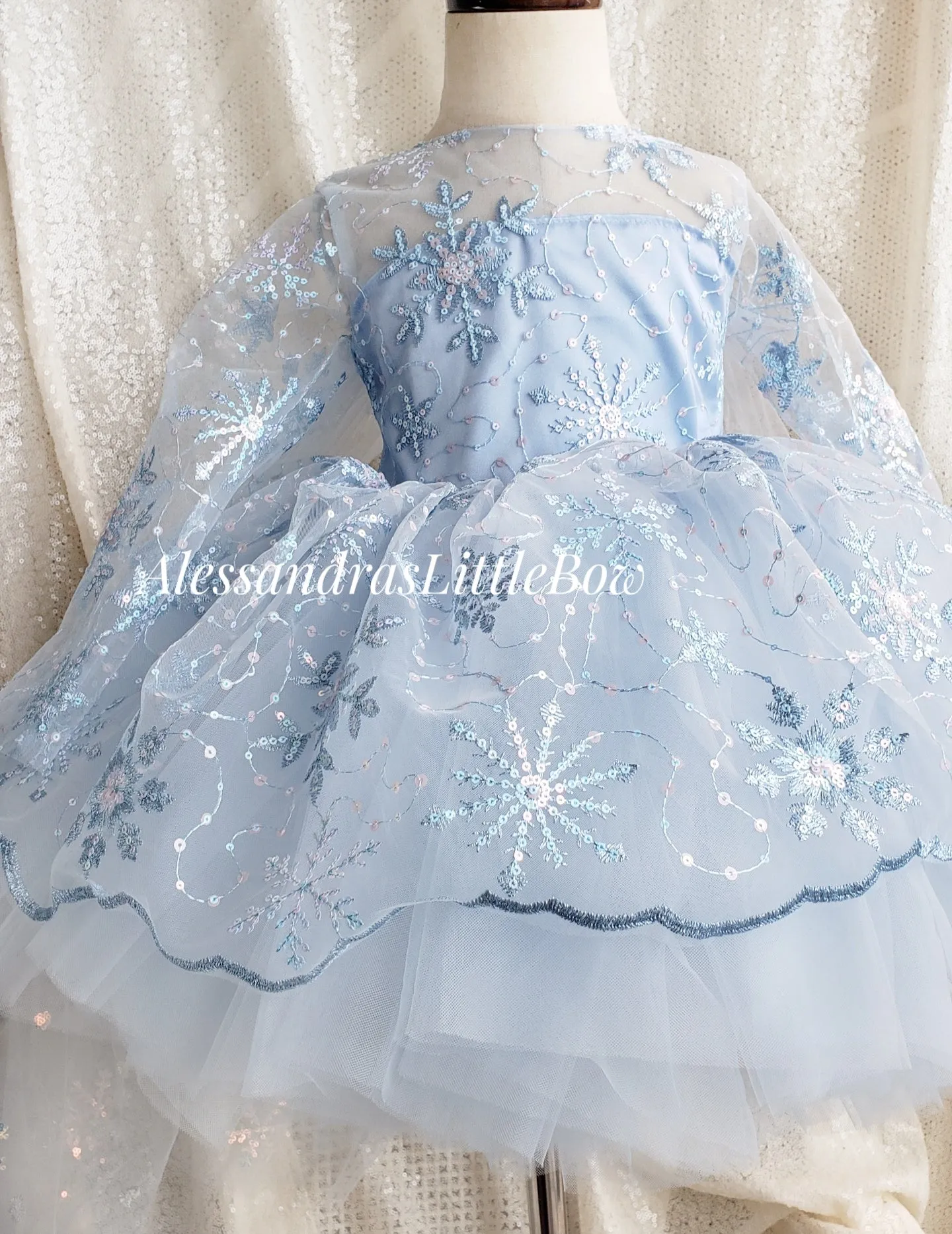 Ice Queen Couture Dress