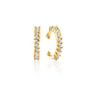 Jagged Baguette Ear Cuff