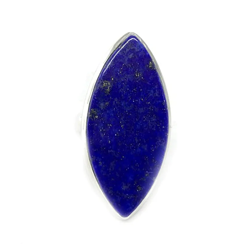 Lapis Lazuli Statement Bohemian Ring