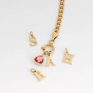 Letter charm