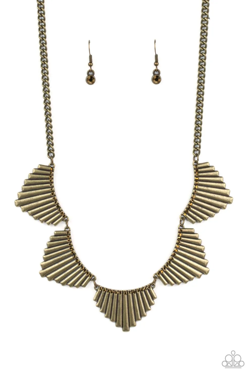 MANE Street - Brass Paparazzi Necklace