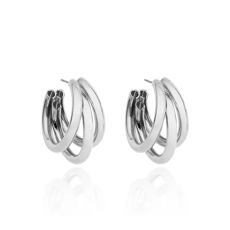 Mika 3 Hoop Earrings