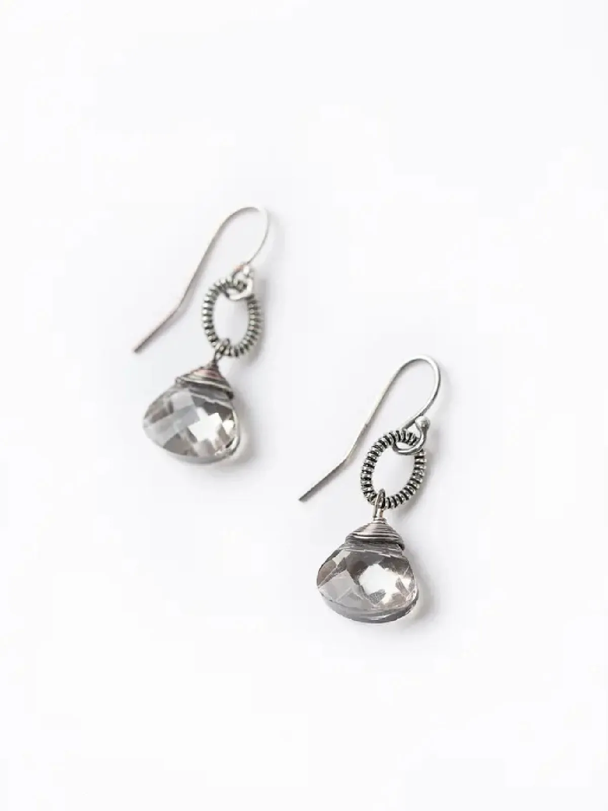 Elegant Moonlight Crystal Drop Dangle Earrings by Anne Vaughan