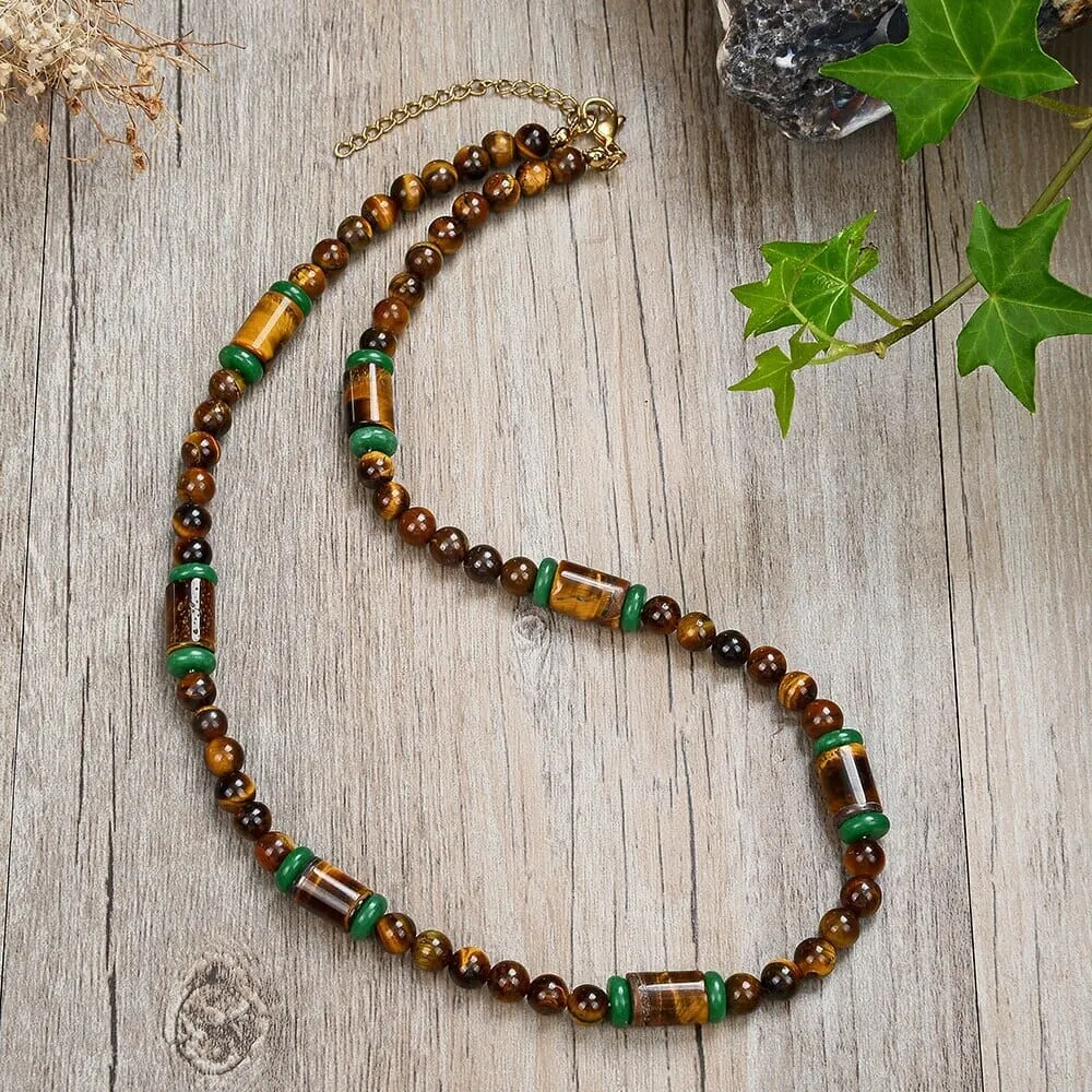 Natural Tiger's Eye Necklace