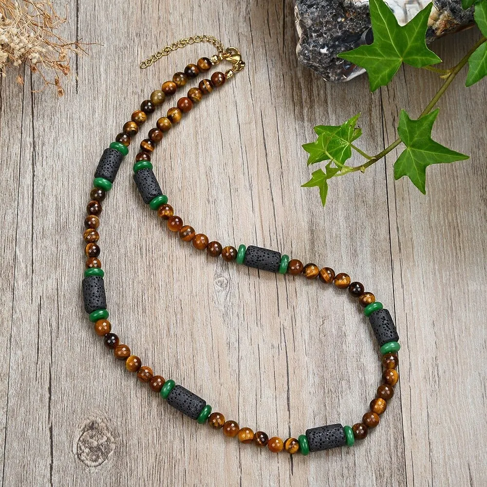 Natural Tiger's Eye Necklace