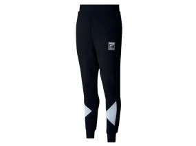 PUMA Rebel Panta Block Pantalone Uomo Tuta Black 583499 01