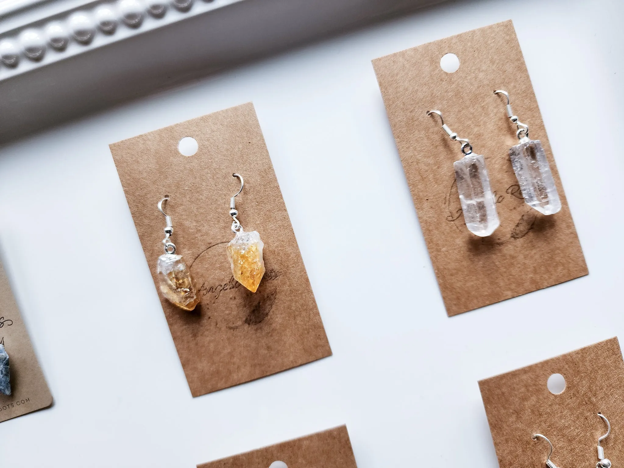 Raw Drop Earring