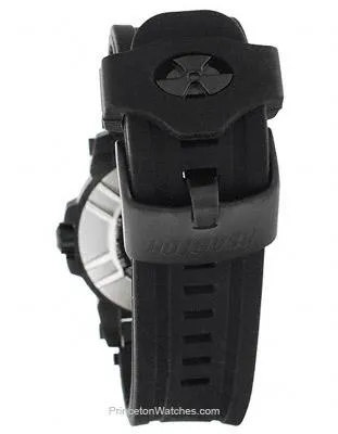 Reactor Atom Never Dark Mens Watch - Black Dial and Strap - Black Nitride Case