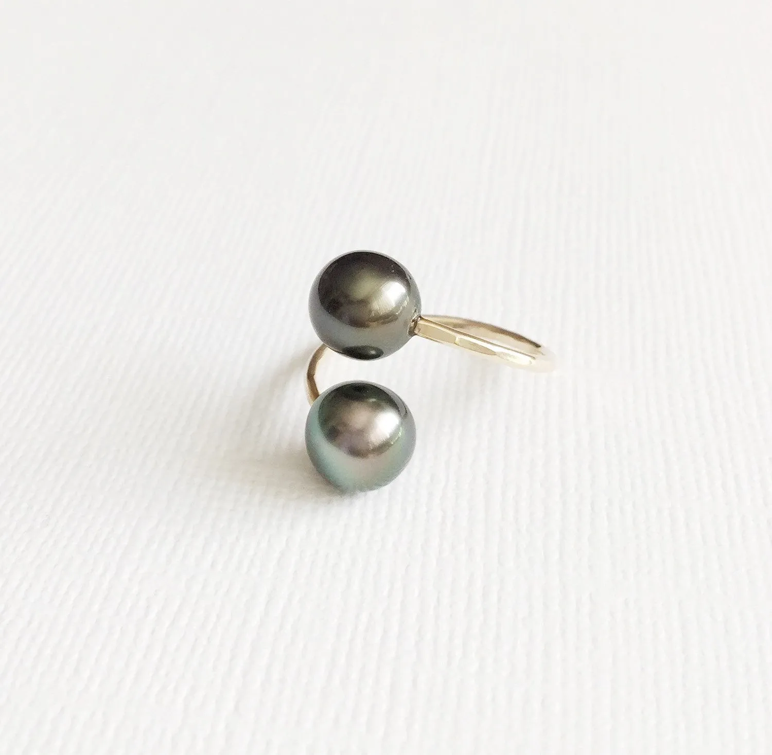 Ring Leia - tahitian pearls ( R144)