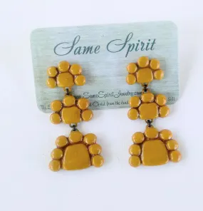 Same Spirit-POST BACK EARRINGS - GUM DROP CHANDELIERS