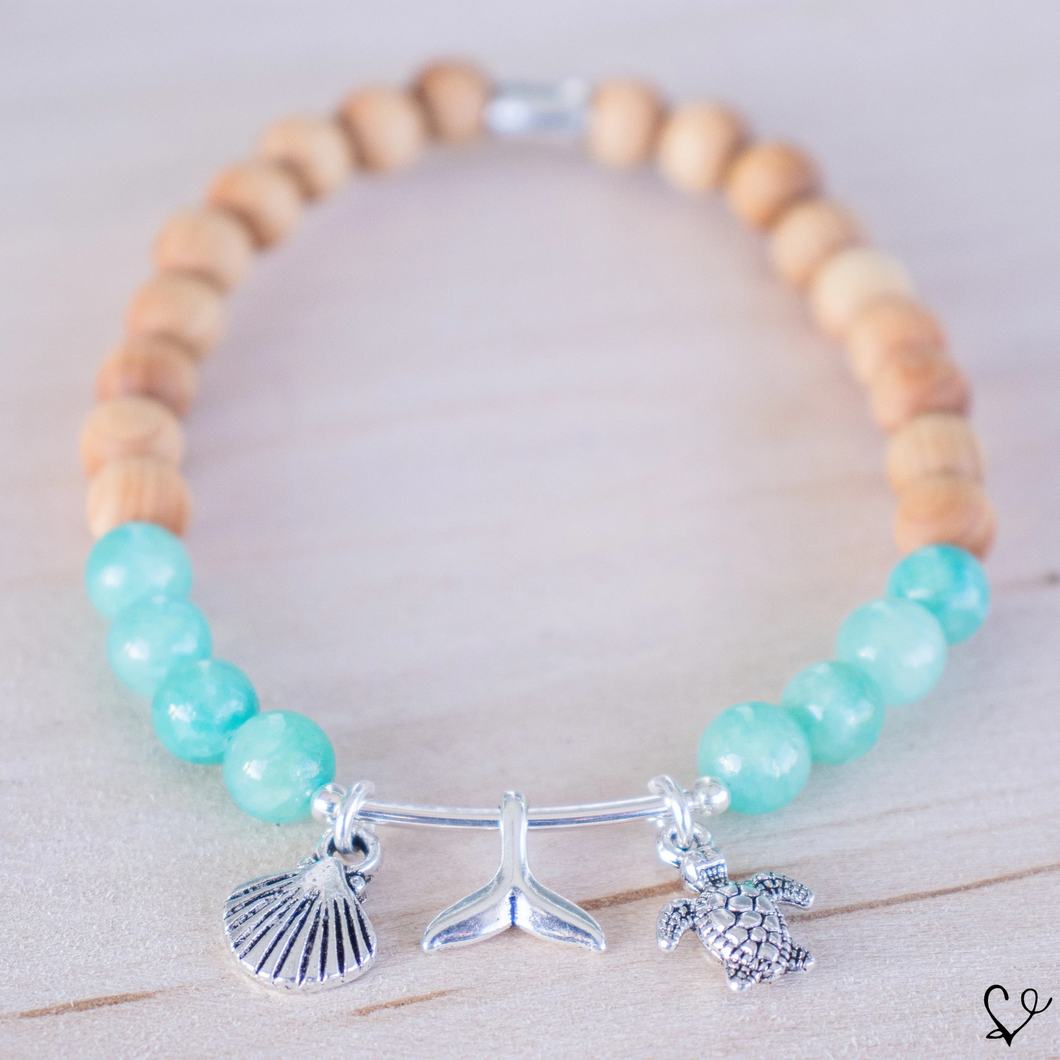 Sea Life Dainty Diffuser Essential Oil Bracelet