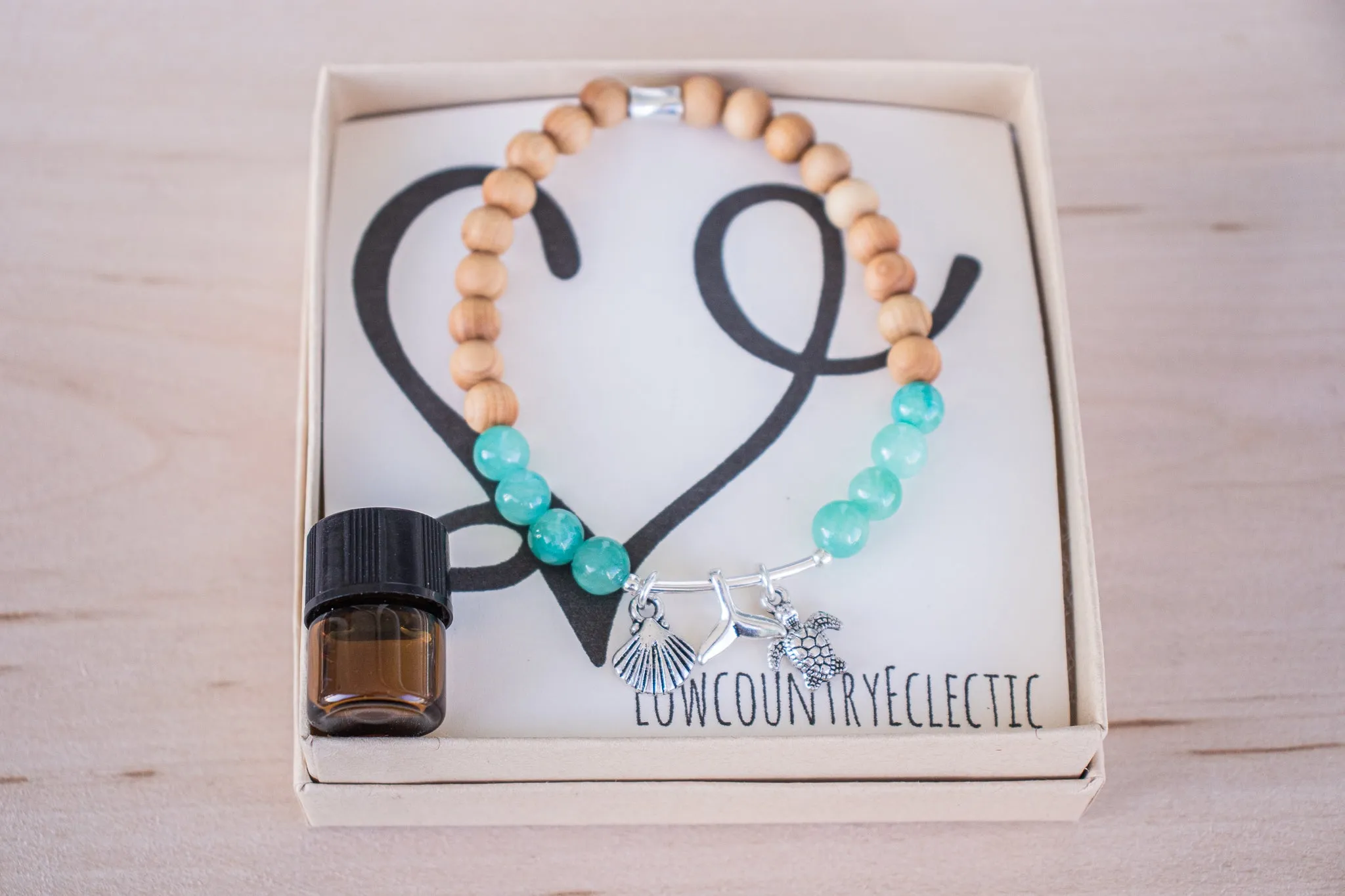 Sea Life Dainty Diffuser Essential Oil Bracelet