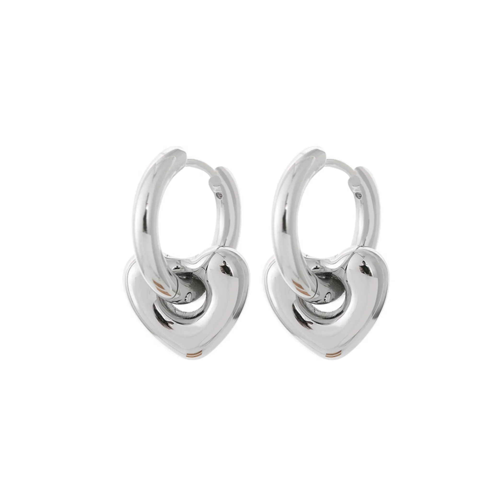 SILVER HEART HOOPS