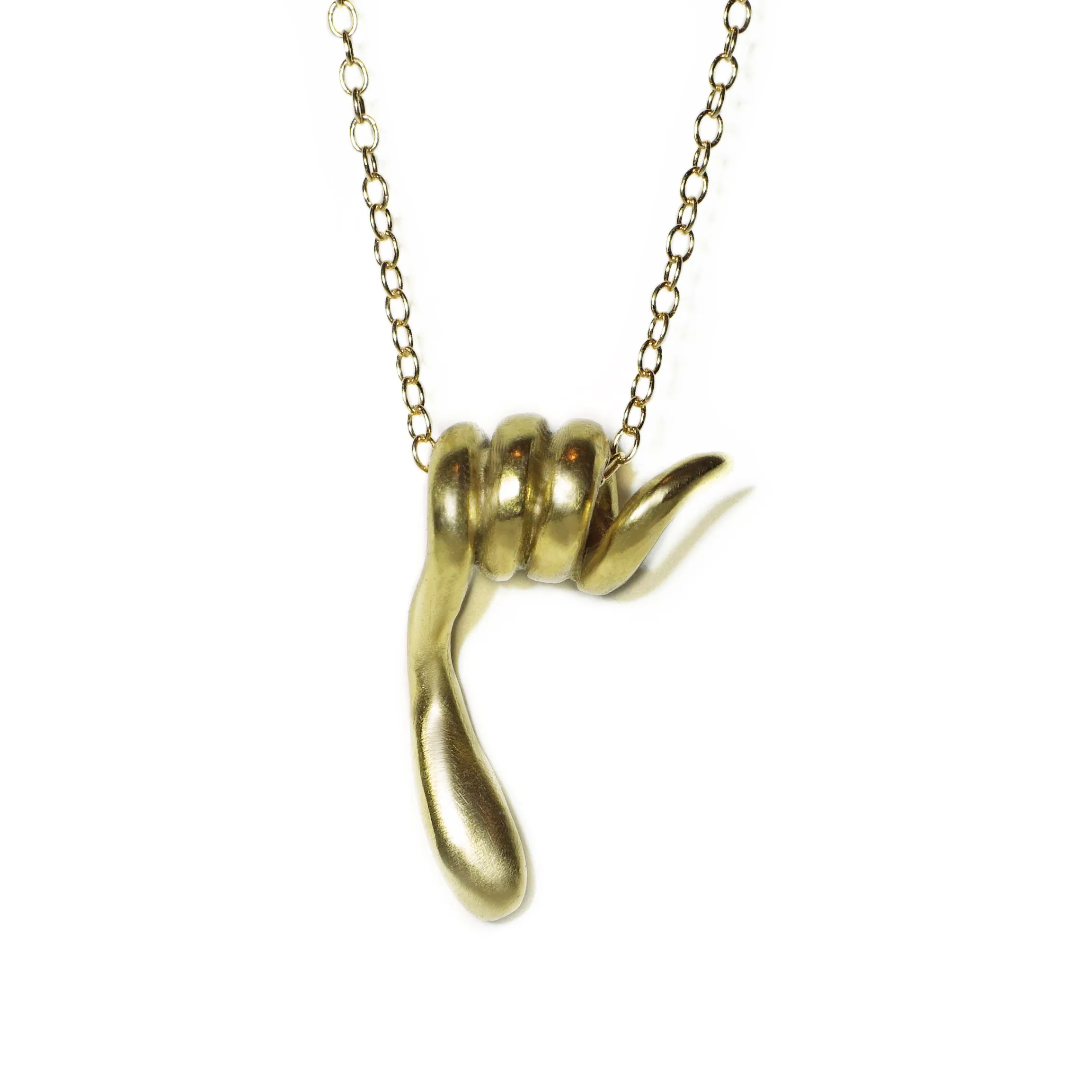 Snake Necklace No. 2 in 18K Gold Plate