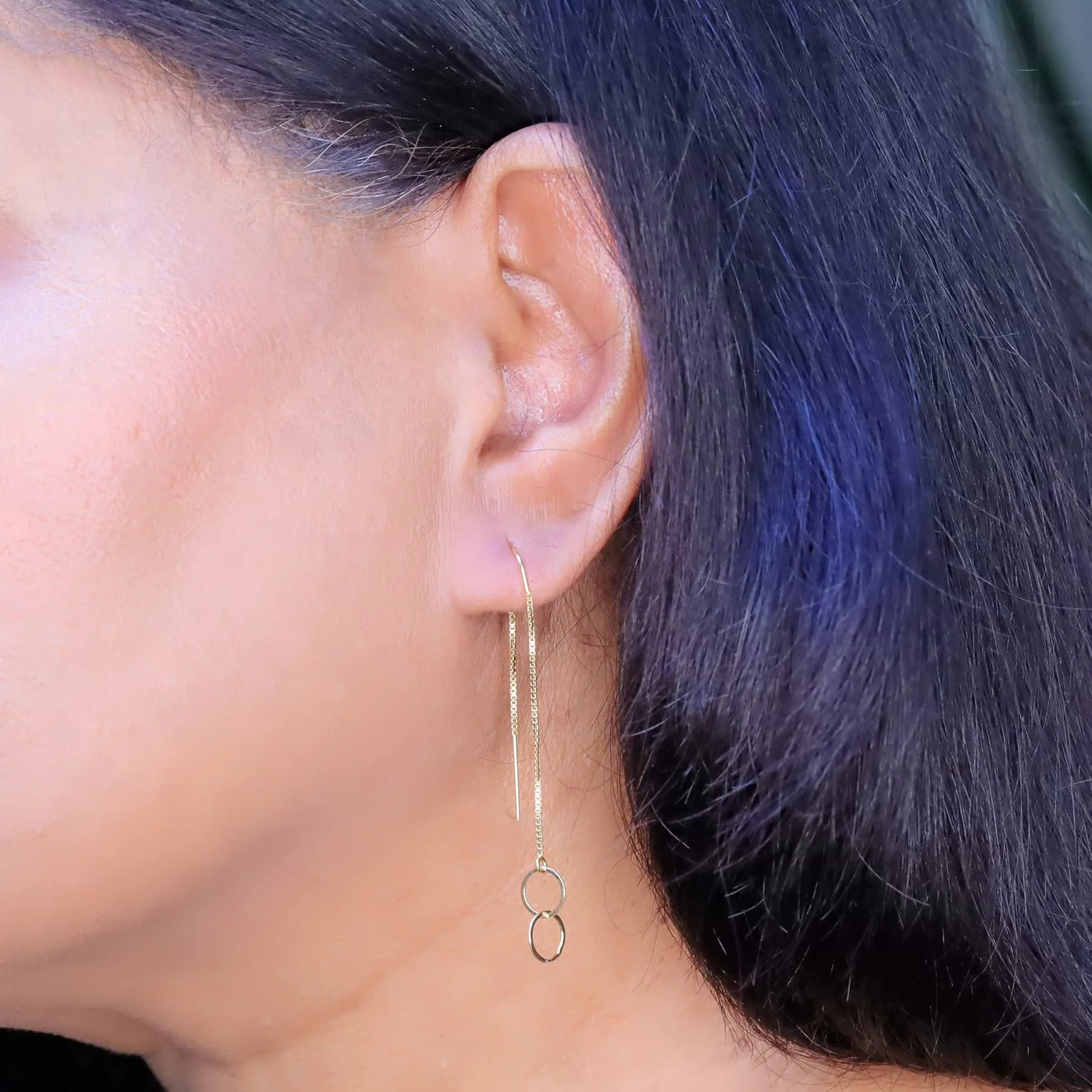 Soho - Gold Chain Drop Earrings