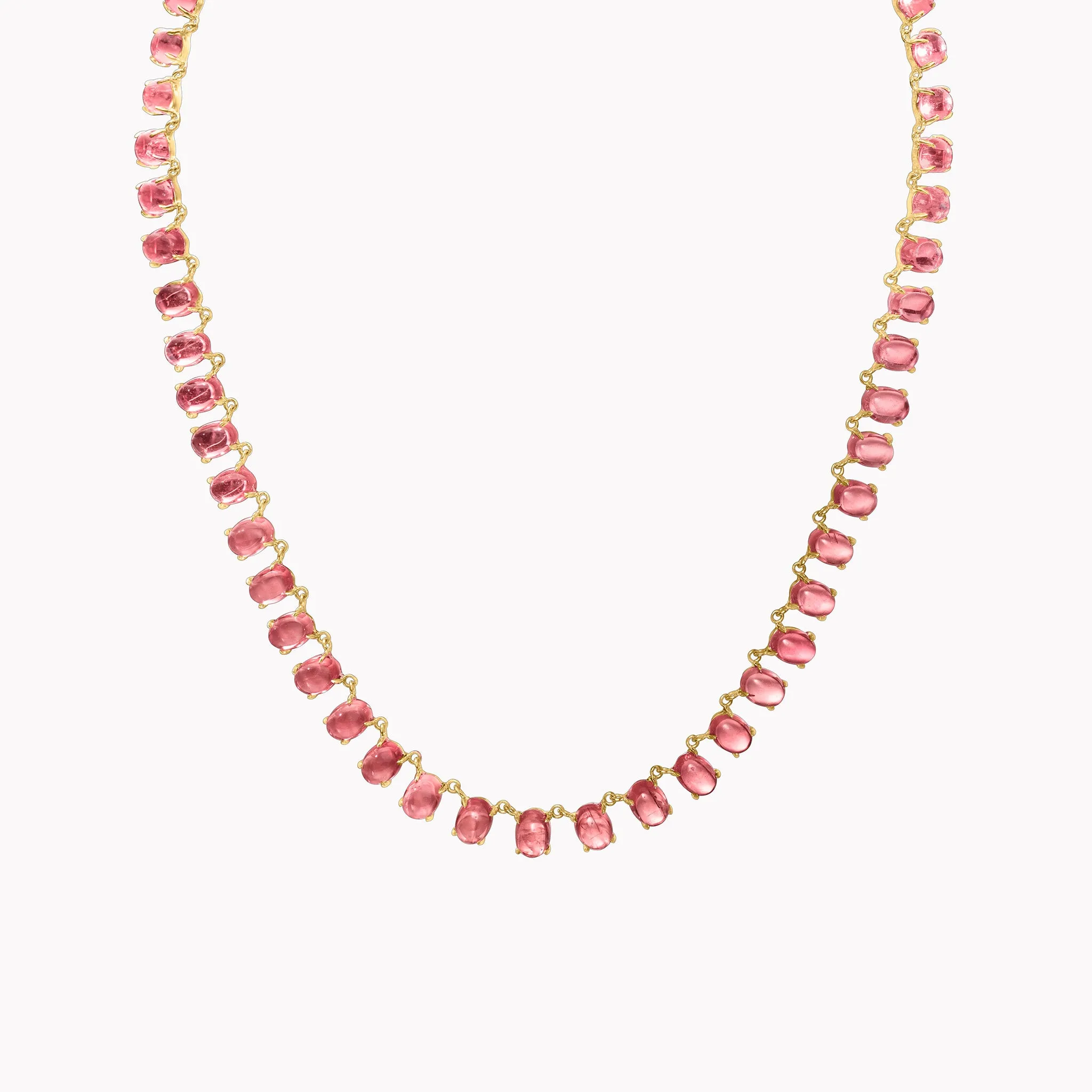 The Lena Peach Tourmaline Necklace