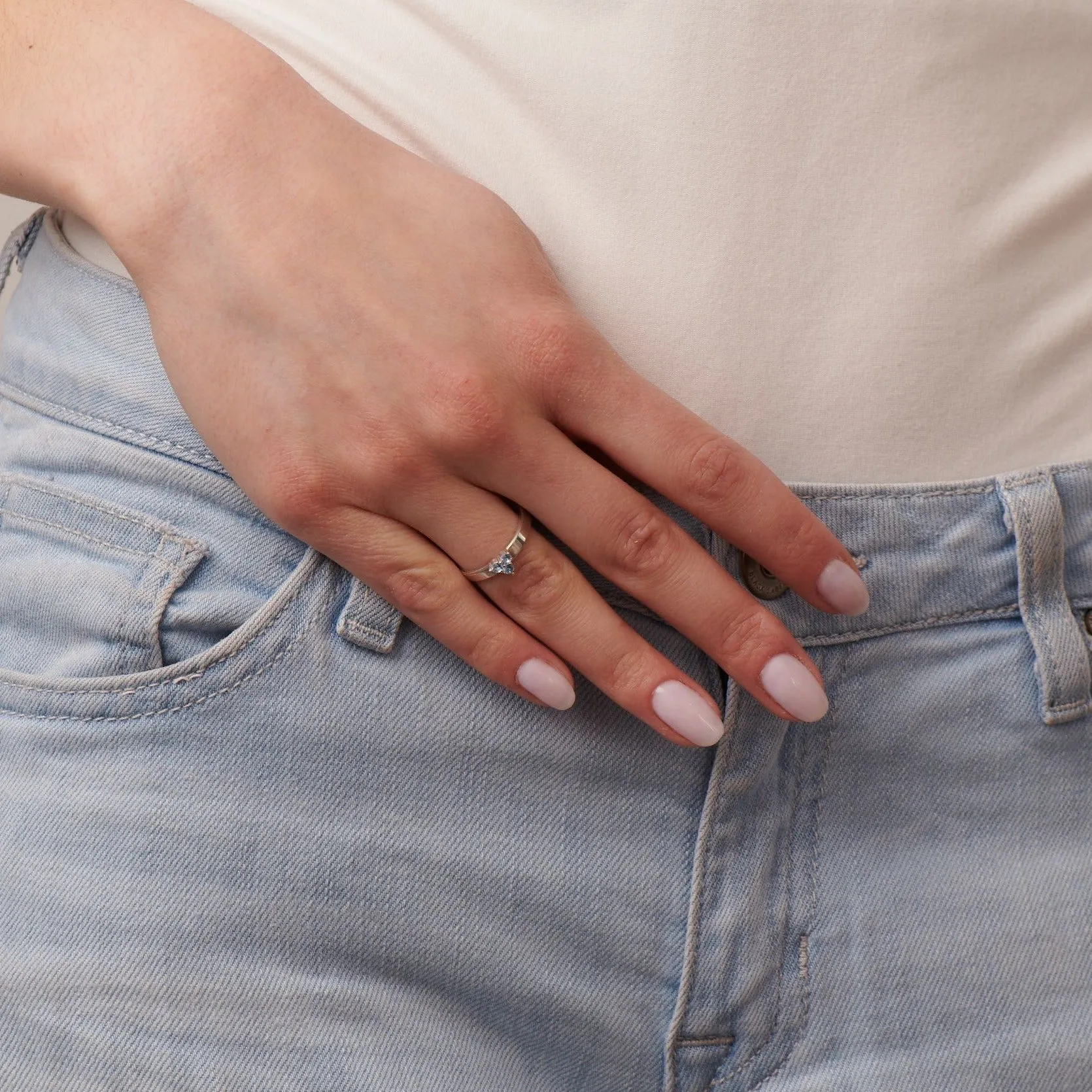 Trillium Birthstone Ring