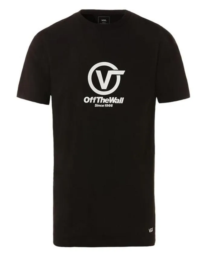 VANS T-Shirt Logo Distort Nero VN0A4551BLK