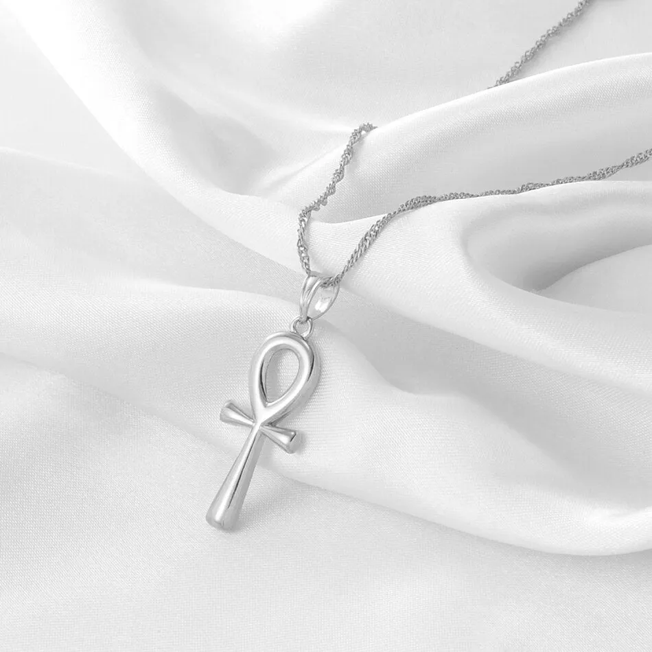 Women's Egyptian Ankh Cross Pendant Necklace